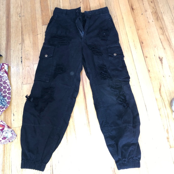 LF Never been work ripped cargo/utility pants - Picture 3 of 3